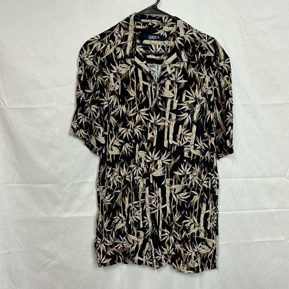 MEN’S Boca Hawaiian shirt. Large